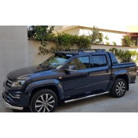 Бічні труби (2 шт, нерж) 60мм для Volkswagen Amarok