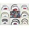 Volkswagen Bora 1998-2004 Накладки на арки (4 шт, чорні) - 73666-11