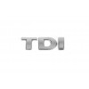 Надпись Tdi Под оригинал, Все буквы хром для Volkswagen Bora 1998-2004 - 79227-11