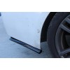 Flap накладка на задний бампер DPT (ABS) (2шт) (черный глянец) для Volkswagen Caddy 2004-2010 гг