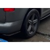 Flap накладка на задний бампер DPT (ABS) (2шт) (черный глянец) для Volkswagen Caddy 2004-2010 гг