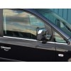 Нижние молдинги стекол (нерж.) Передние, Carmos - Турецкая сталь для Volkswagen Caddy 2004-2010 - 56271-11