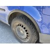 Накладки на арки (чорний мат) Довга база (пластик) для Volkswagen Caddy 2004-2010 - 56221-11