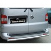 Задня дуга AK002 (2 шт, нерж) для Volkswagen Caddy 2004-2010 - 74601-11