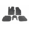 Коврики EVA (черные) 5 шт, передние и задние (для MAXI, 2 сдвижных двери) для Volkswagen Caddy 2004-2010 - 81031-11