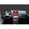 Накладки на панель (основний) Алюміній для Volkswagen Caddy 2004-2010 - 52511-11