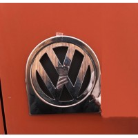 Обводка заднего логотипа (нерж) для Volkswagen Caddy 2004-2010