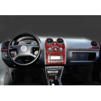 Накладки на панель (основний) Карбон для Volkswagen Caddy 2004-2010