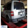 Задня дуга AK003-3 (2 шт, нерж) для Volkswagen Caddy 2004-2010
