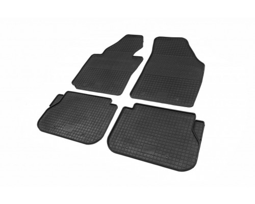 Гумові килимки (4 шт, Polytep) для Volkswagen Caddy 2004-2010 - 55983-11