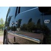 Volkswagen Caddy 2004-2010 Накладки на молдинги (4 шт, нерж) MAXI база, Carmos - Турецкая сталь - 52913-11