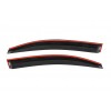 Ветровики с хромом Niken Luxury (2 шт) для Volkswagen Caddy 2004-2010 гг