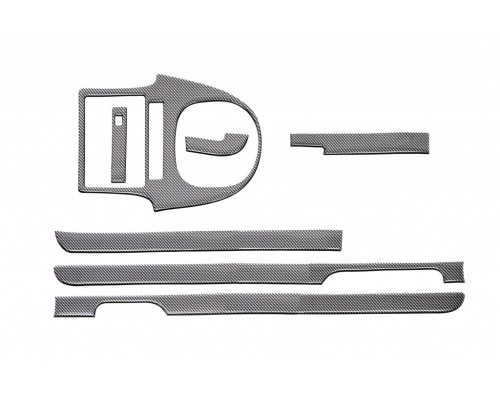 Накладки на панель (доповнення) Дерево для Volkswagen Caddy 2004-2010 - 55424-11