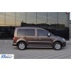 Бічні труби BB001 (2 шт, нерж) d60, Maxi база для Volkswagen Caddy 2004-2010 - 74604-11