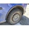 Накладки на арки (черный мат) Короткая база, 1 сдвижная дверь (метал) для Volkswagen Caddy 2004-2010 - 57106-11