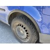 Накладки на арки (черный мат) Короткая база, 1 сдвижная дверь (метал) для Volkswagen Caddy 2004-2010 - 57106-11