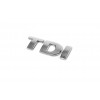 Напис Tdi OEM, Всі літери червоні для Volkswagen Caddy 2004-2010