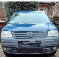 Зимова накладка на решітку (нижня) Глянсова для Volkswagen Caddy 2004-2010