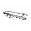 Бічні пороги Premium (2 шт, нерж) Стандартна база, d60 для Volkswagen Caddy 2004-2010 - 50477-11