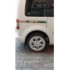Молдинги под сдвижную дверь (2 шт, нерж) Maxi база для Volkswagen Caddy 2004-2010 - 59118-11