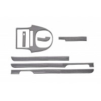 Накладки на панель (доповнення) Карбон для Volkswagen Caddy 2004-2010