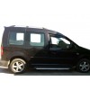 Бічні пороги Allmond Grey (2 шт, алюм) Максі база для Volkswagen Caddy 2004-2010 - 67978-11