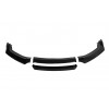 Передняя лип накладка Niken Black (ABS) для Volkswagen Caddy 2004-2010 гг