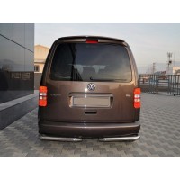 Задні куточки AK003 (2 шт, нерж) для Volkswagen Caddy 2004-2010