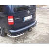 Задні куточки AK003 (2 шт, нерж) для Volkswagen Caddy 2004-2010