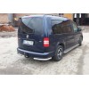 Задні куточки AK003 (2 шт, нерж) для Volkswagen Caddy 2004-2010