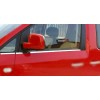 Окантовка стекол нижняя (нерж) Передні, Carmos - Турецька сталь для Volkswagen Caddy 2010-2015 - 56270-11