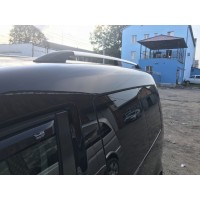 Рейлінги хром Максі база, Металеві ніжки для Volkswagen Caddy 2010-2015