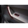 Накладки на панель Карбон для Volkswagen Caddy 2010-2015 - 52514-11