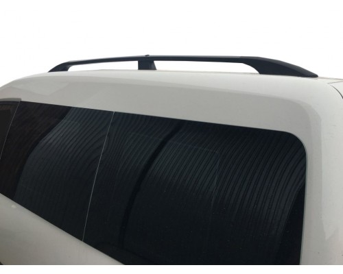 Рейлинги черные Макси база, Пластиковые ножки для Volkswagen Caddy 2010-2015 - 70074-11