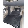 Резиновые коврики с бортом (2 шт, Polytep) для Volkswagen Caddy 2010-2015 - 64447-11