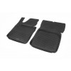 Гумові килимки з бортом (2 шт, Polytep) для Volkswagen Caddy 2010-2015 - 64447-11
