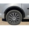 Накладки на арки (черный мат) Короткая база, 1 боковая (пластик) для Volkswagen Caddy 2010-2015 - 55818-11
