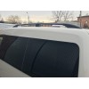 Рейлінги чорні Максі база, Металеві ніжки для Volkswagen Caddy 2010-2015