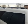 Рейлінги чорні Максі база, Металеві ніжки для Volkswagen Caddy 2010-2015