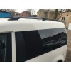 Рейлінги чорні Максі база, Металеві ніжки для Volkswagen Caddy 2010-2015
