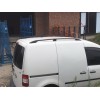 Рейлінги чорні Максі база, Металеві ніжки для Volkswagen Caddy 2010-2015