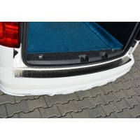 Накладки на задний бампер OmsaLine (нерж) для Volkswagen Caddy 2015+