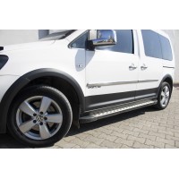 Комплект молдингів та розширювачів арок 2 двері, коротка база для Volkswagen Caddy 2015-2020