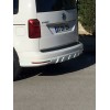 Накладка на задний бампер (под покраску) для Volkswagen Caddy 2015+ - 54848-11