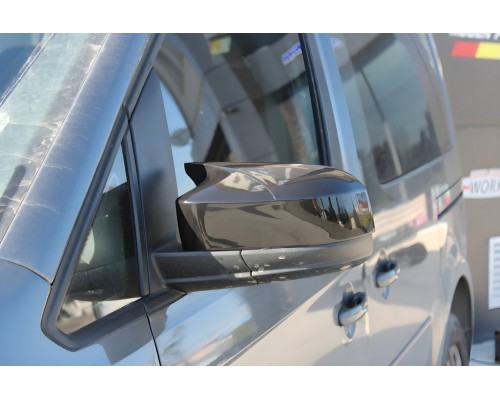 Накладки на зеркала BMW-Style (2 шт) для Volkswagen Caddy 2015-2020 гг