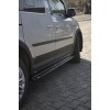 Накладки на бічні пороги EuroCap (чорні) для Volkswagen Caddy 2015-2020