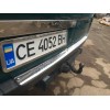 Накладка над номером (нерж.) OmsaLine - итальянская нержавейка для Volkswagen Crafter 2006-2017 - 48950-11