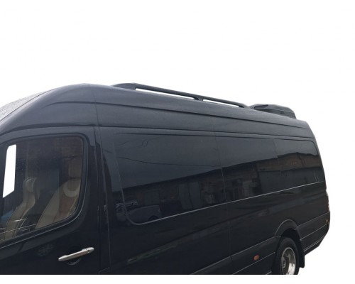Рейлінги під фарбування (пластик) для Volkswagen Crafter 2006-2017 - 49961-11
