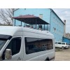 Рейлінги DD (алюміній) 265 см, Хром, Пластикова ніжка для Volkswagen Crafter 2006-2017 - 65671-11