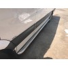 Бічні пороги Premium (2 шт., нерж.) d60, середня база для Volkswagen Crafter 2006-2017 - 51872-11